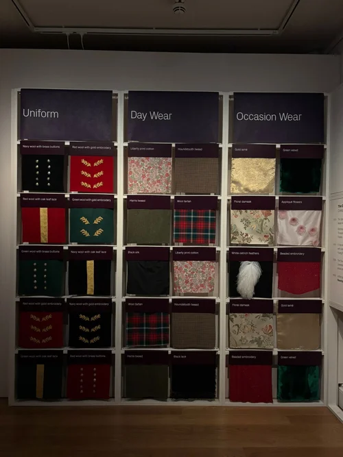 We got commissioned by Kensington Palace to put together all the thirty couture custom panels for Dress Codes exhibition taking place at Kensington Palace on display until November 30th 2025